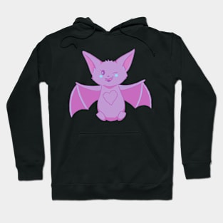 Purple Bat Hoodie